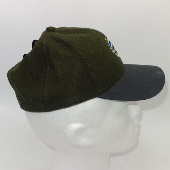 NEW Alpine Design Olive Green Gray Hat Adjustable Mountain Logo Adjustable - Picture 6 of 8